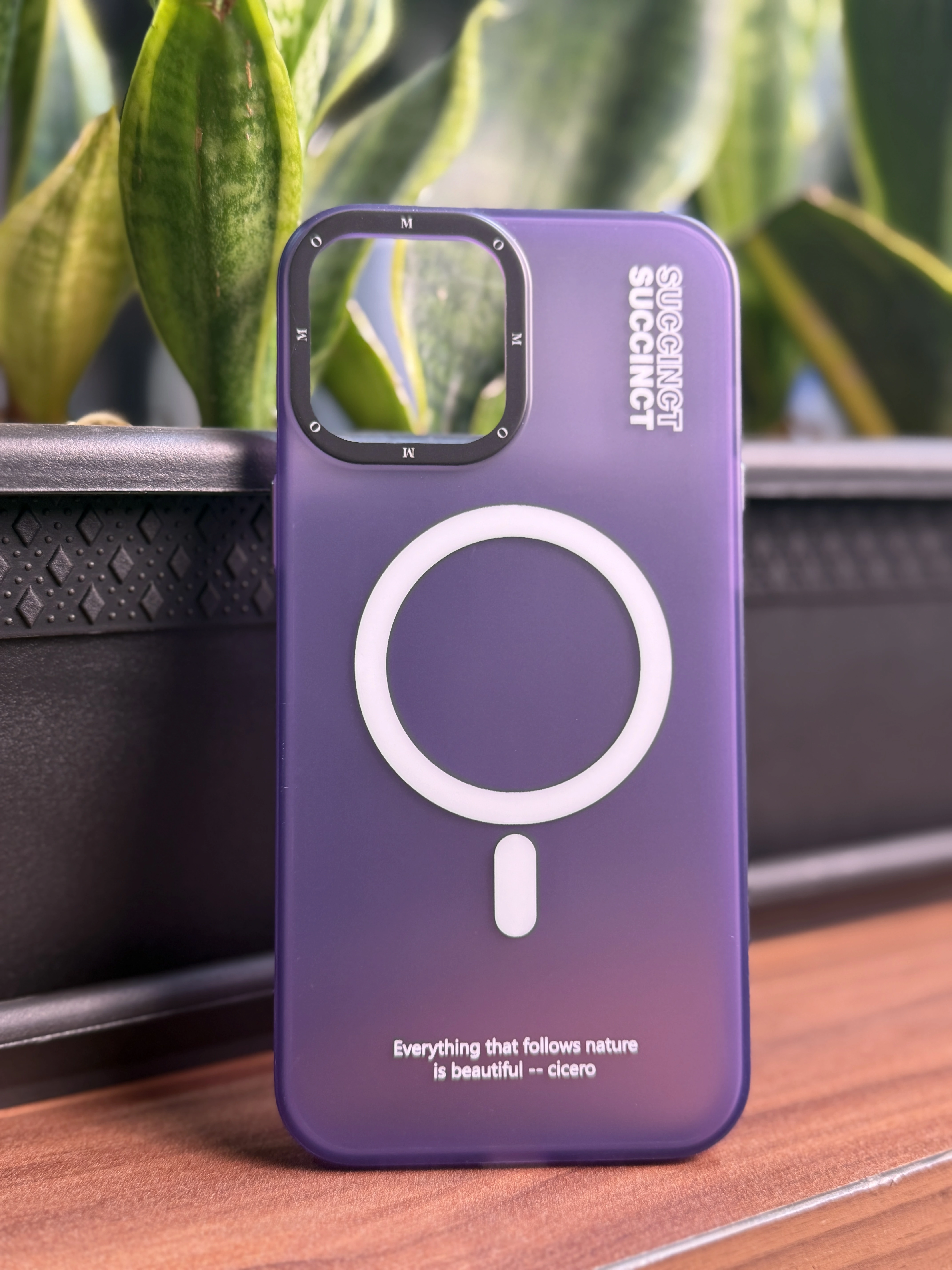 قاب پشت مات مدل Succinct m.0 مگ سیف مناسب برای گوشی iphone 12 Pro Max